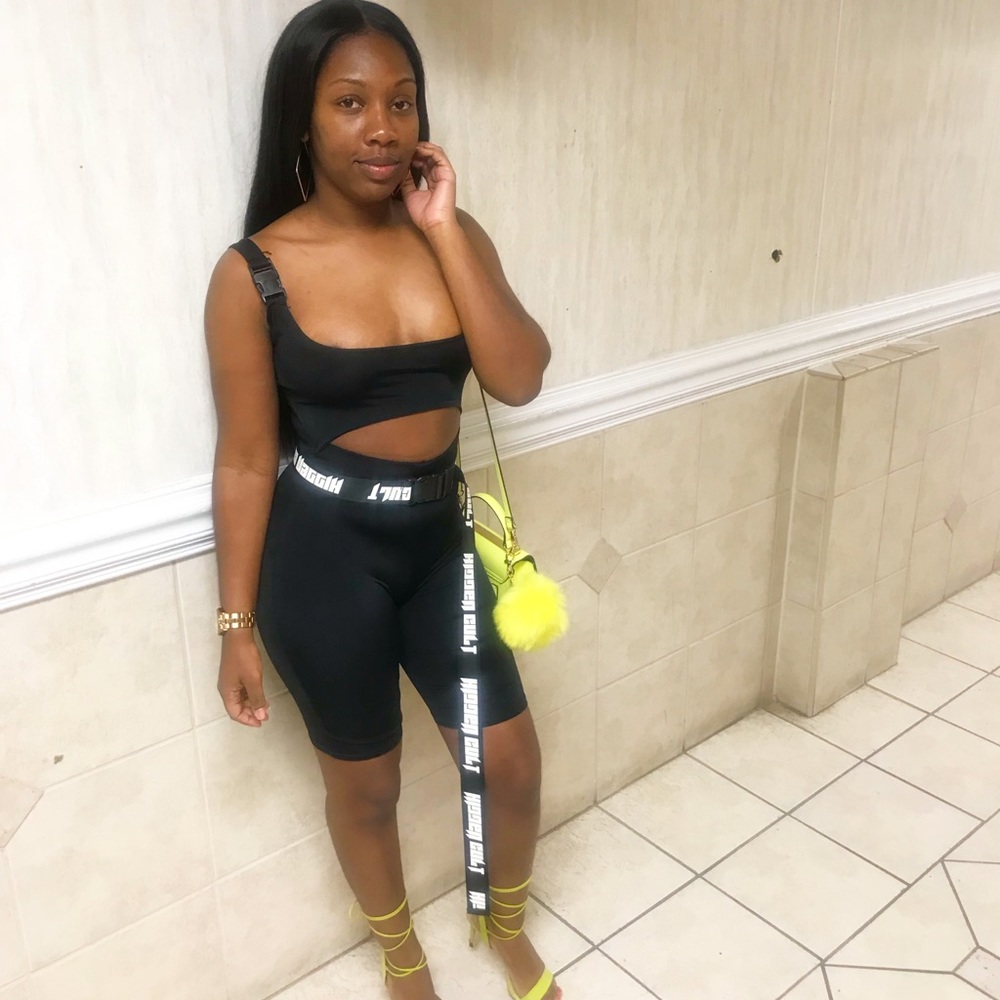 Black jumpsuit